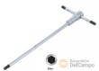 Destornillador con mango en "t" allen, h5 x 140 mm.