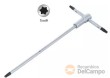 Destornillador con mango en "t", torx t25 x 130 mm.