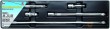 Estuche 5 alargaderas 1/2" cabeza redondeada 15º cromadas ( 50 - 75 - 125 - 250 - 450 mm.)