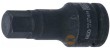 Vaso largo 3/4" de impacto con punta allen, h24 x 100 mm.