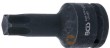 Vaso largo 3/4" de impacto con punta torx, t100 x 100 mm.
