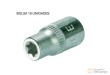 Bolsa 10 vasos cortos 1/4" torx tipo-e, e-6
