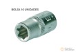 Bolsa 10 vasos cortos 1/4" torx tipo-e, e-8