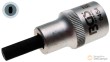 Vaso corto 1/2" punta rectangular 5 x 7 mm., extension abrazadera amortiguador coche