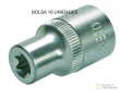Bolsa 10 vasos cortos 1/2" torx tipo e, e-10