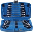 Estuche 12 llaves combinadas angulo 0º 72d .(8-19 mm.)