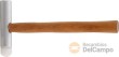 Martillo con cabeza extralarga de aluminio/nylon, 300 grs., mango de madera