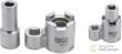 Blister 2 llaves 1/2" especiales para sustitución de tuerca superior de vástago de piston de amortiguadores macpherson delanteros de volvo