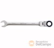@ llave combinada de carraca angulo 0º, articulada 180º, 72d., 10 mm