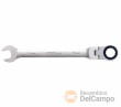 @ llave combinada de carraca angulo 0º, articulada 180º, 72d., 13 mm