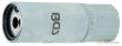 Vaso largo 1/4" extractor de esparragos, ø 3 mm x 50 mm.