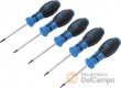 Blister de 5 destornilladores torx inviolable (t6h - t10h)