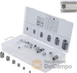 Estuche de 32 insertos autorroscantes (m3 x 0,5 - m10 x 1,5 mm.)