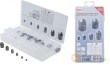 Estuche de 32 insertos autorroscantes (m3 x 0,5 - m10 x 1,5 mm.), forma conica