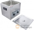 Lavadora de piezas por ultrasonidos de acero inoxidable (15 l)