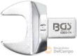 Llave insertable de boca abierta., 14 mm.