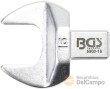 Llave insertable de boca abierta., 16 mm.