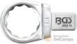 Llave insertable de anillo bihex., 18 mm.