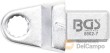 Llave insertable de anillo bihex., 7 mm.