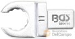 Llave insertable de anillo abierta bihex., 11 mm.