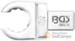 Llave insertable de anillo abierta bihex., 12 mm.