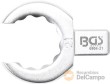 Llave insertable de anillo abierta bihex., 21 mm.