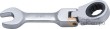 Mini-llave combinada de carraca articulada angulo 0º, 72 d. bihex., 12 mm