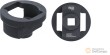 Vaso corto 3/4" ø 80 mm.int. x ø 100 mm.ext. para sustitución tuerca de eje de buje trasero remolque bpw, 12 tn