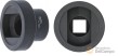 Vaso corto 3/4" de impacto con inserto (34 x 46 mm.) de extracción de pasador de resorte de ballesta de eje trasero de scania
