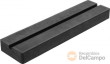Protector de goma ranurado para plataformas elevadoras, 373 x 100 x 35 mm., uso universal