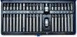 Estuche metalico 38 puntas 10 mm cortas y largas allen - torx - xzn + 2 adaptadores 3/8" y 1/2"