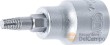 Vaso corto 3/8" para extracción de tornillos defectuosos torx, t27