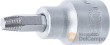 Vaso corto 3/8" para extracción de tornillos defectuosos torx, t30