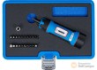 Estuche de destornillador dinamometrico 1/4" (1 - 8 nm) + 20 puntas 1/4" + 1 adaptador de puntas 1/4"
