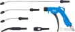 Pistola sopladora neumática + 5 accesorios