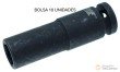 Bolsa 10 vasos largos 1/2" impacto hex. "protorque", 14 mm.