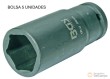 Bolsa 5 vasos largos 1/2" impacto hex. "protorque", 24 mm.