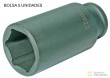 Bolsa 5 vasos largos 1/2" impacto hex. "protorque", 29 mm.