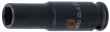 Vaso largo 1/4" de impacto hex. "protorque", 8 mm