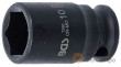 Vaso corto 1/4" de impacto hex. "protorque", 10 mm