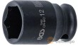 Vaso corto 1/4" de impacto hex. "protorque", 12 mm