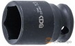 Vaso corto 1/4" de impacto hex. "protorque", 13 mm