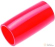 Protector plastico rojo para vaso largo 1/2" impacto 21 mm.