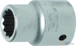 Vaso corto 3/4" bihex. "protorque", 7/16" sae