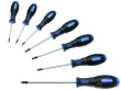 Estuche 7 destornilladores profesionales torx-h, t10h-t40h