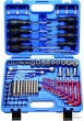 Estuche 84 herramientas todo torx, 1/4" + 1/2"