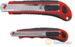 Blister de 2 cutter's con proteccion metalica,reforzado, hoja 18 mm. / 9 mm. + 6 hojas de recambio