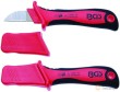 Cuchillo cortacables con protección antideslizante, certificado vde/gs según din en 60900 hasta 1000 voltios