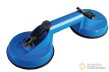 Ventosa doble fija, ø115 mm., abs, largo 325 mm. capacidad 70 kgs.