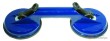 Ventosa doble fija, ø120 mm., abs, largo 325 mm. capacidad 60 kgs.